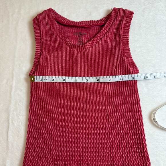 BKE Essentials Youth Knit Top in Red Size Little Girls M/L - Picture 4 of 8